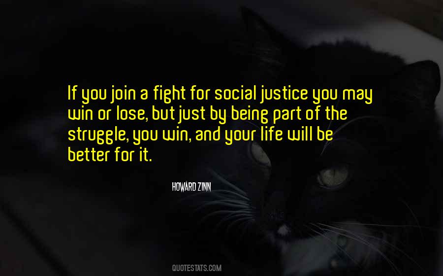 Fight For Justice Quotes #1717754