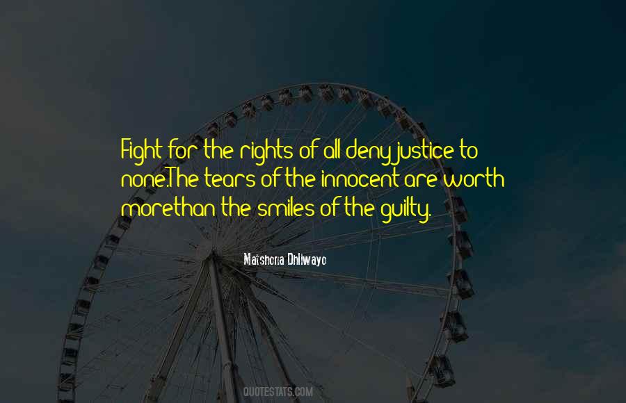 Fight For Justice Quotes #286488