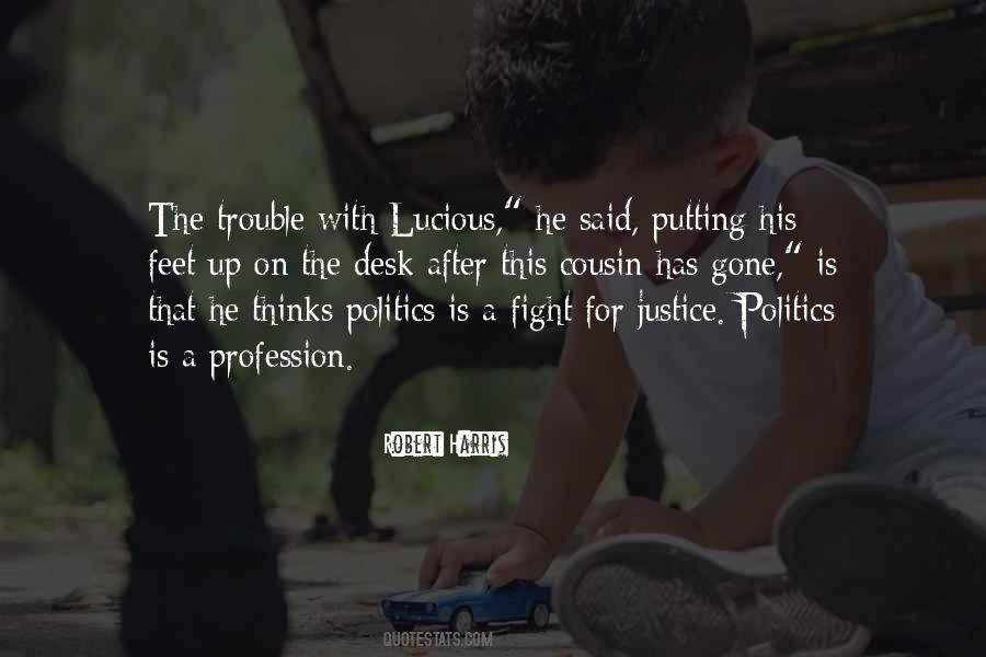 Fight For Justice Quotes #716837