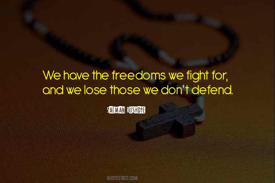 Fight For Quotes #1839029