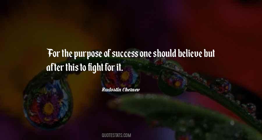 Fight For Success Quotes #1207956