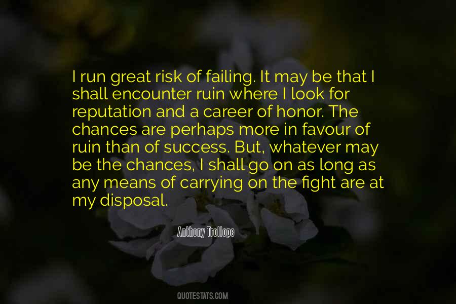 Fight For Success Quotes #1500319