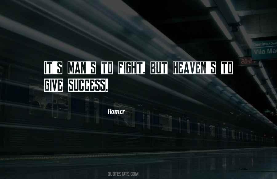 Fight For Success Quotes #489576