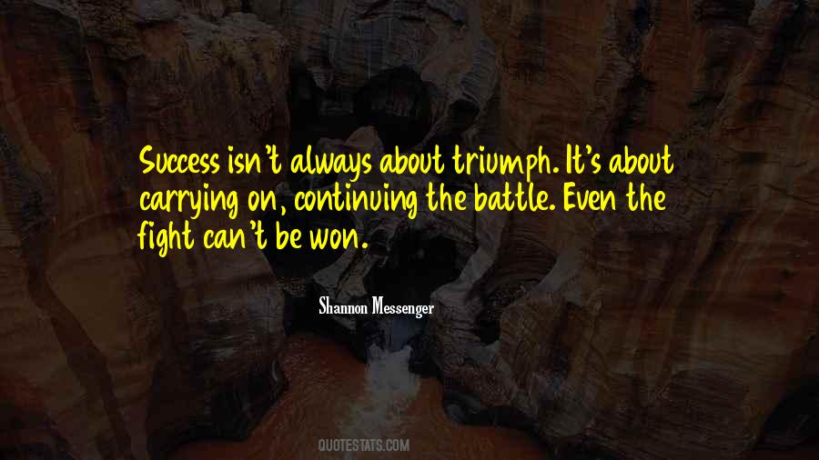 Fight For Success Quotes #680757