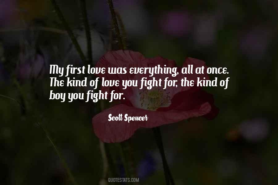 Fight For The Girl Quotes #1038089