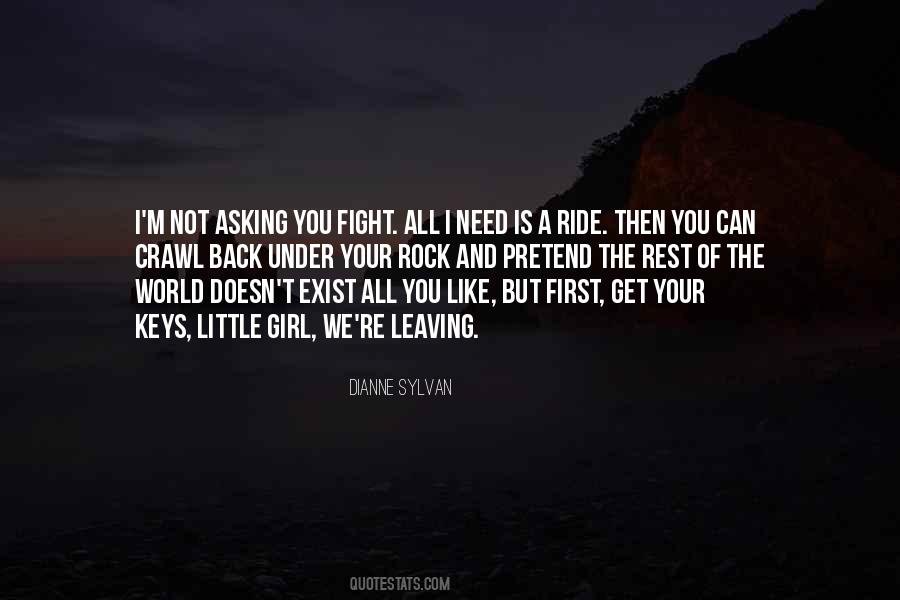 Fight For The Girl Quotes #1448417