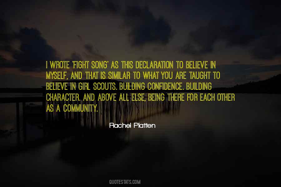 Fight For The Girl Quotes #97866
