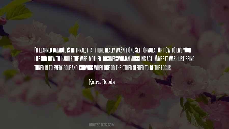 How To Handle Life Quotes #1667574