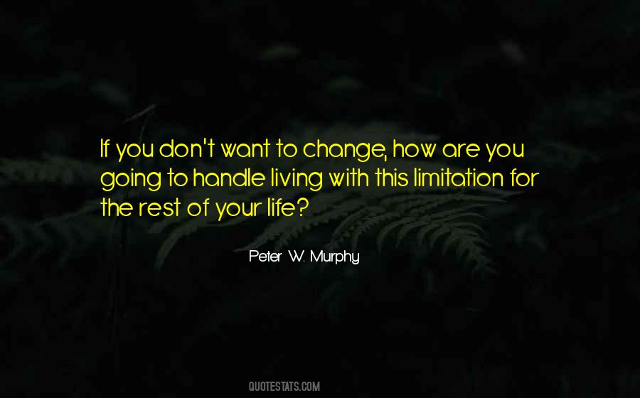 How To Handle Life Quotes #717023
