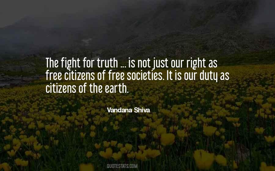 Fight For The Truth Quotes #1110161
