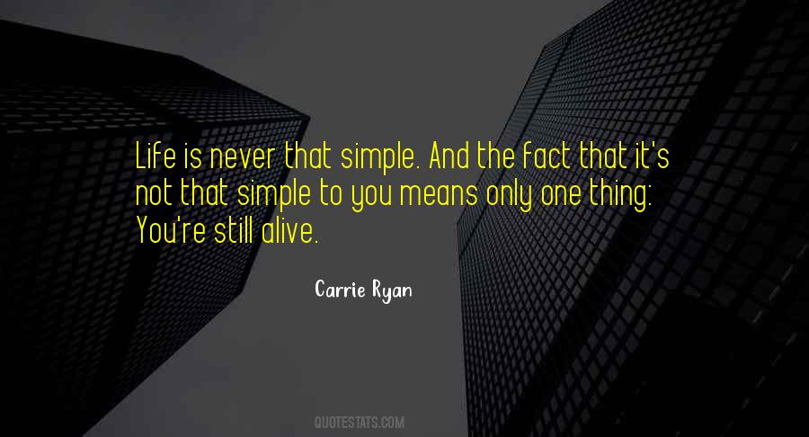 One Simple Thing Quotes #1796931