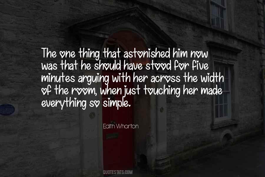 One Simple Thing Quotes #275886