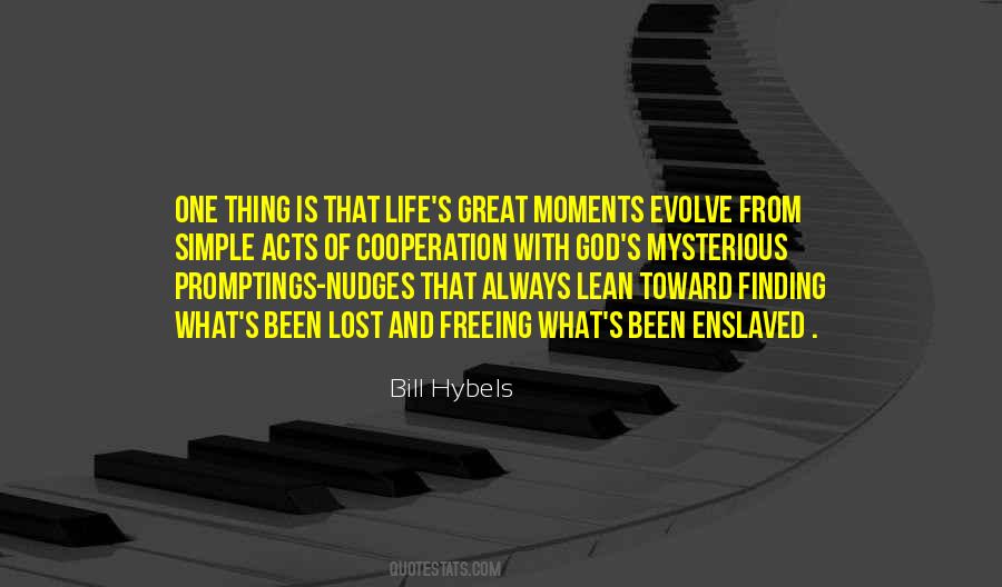One Simple Thing Quotes #447829