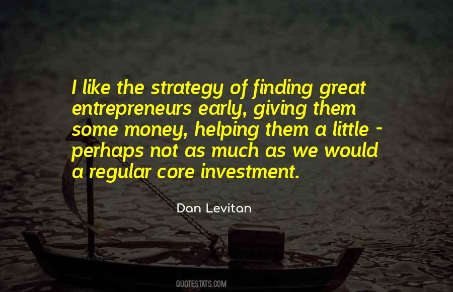 Investment Strategy Quotes #1055097