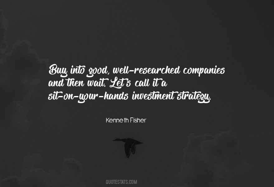 Investment Strategy Quotes #602062