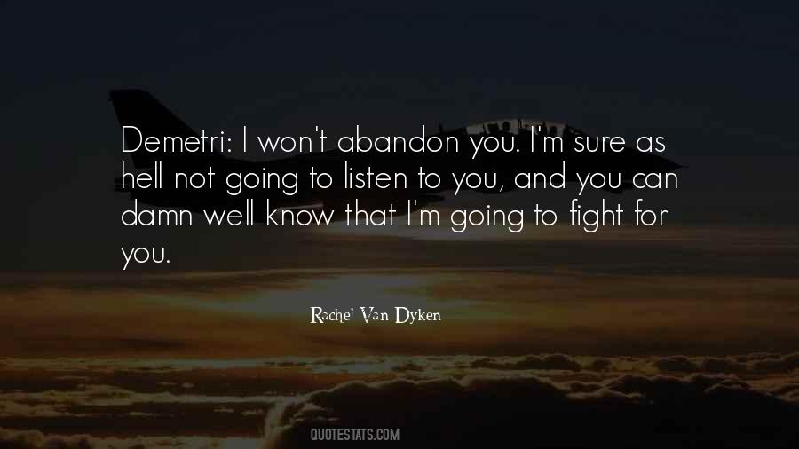 Fight For You Quotes #348041