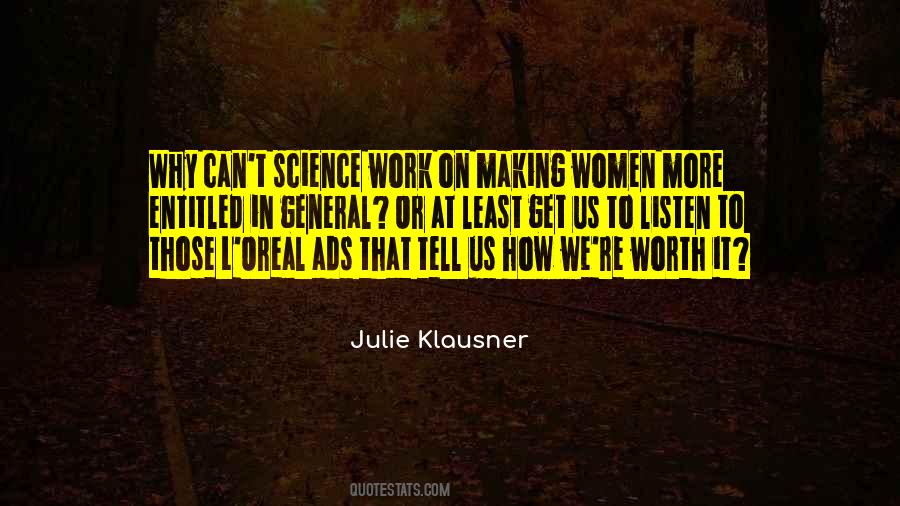 Women Science Quotes #1221677