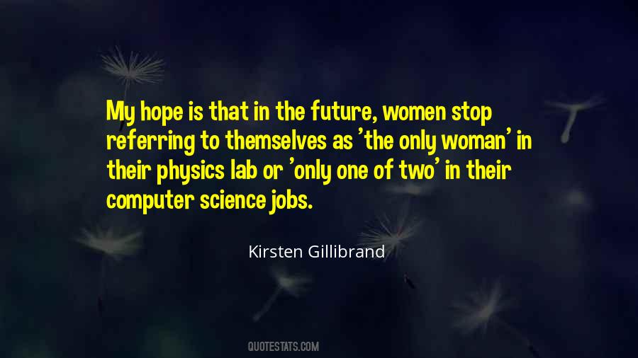 Women Science Quotes #1467597