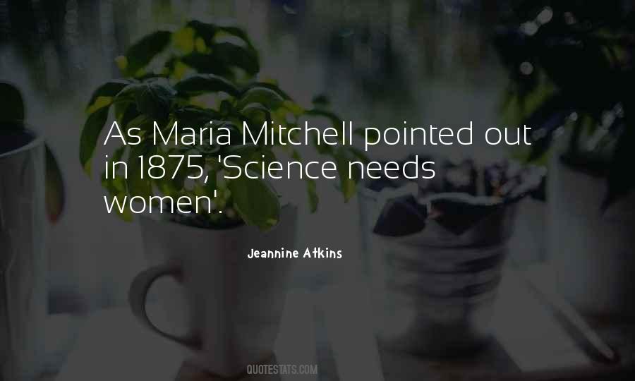 Women Science Quotes #292532