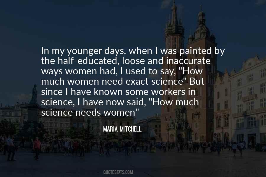 Women Science Quotes #430344