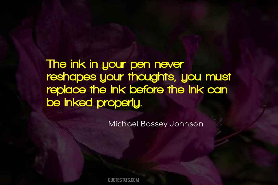 Your Pen Quotes #1491171