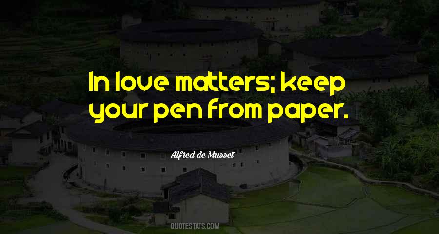 Your Pen Quotes #540779