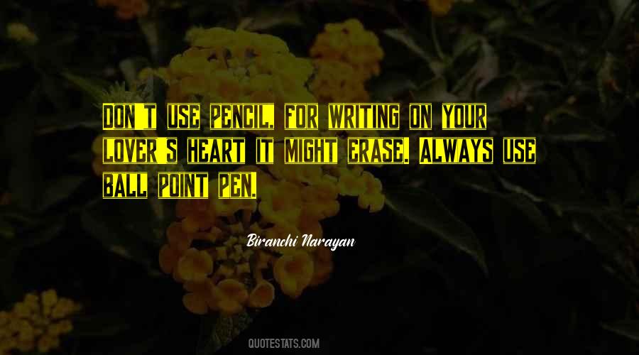 Your Pen Quotes #640631