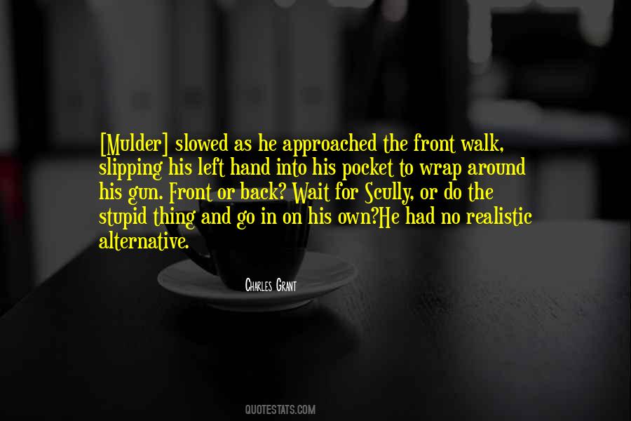 Is That A Gun In Your Pocket Quotes #1021699