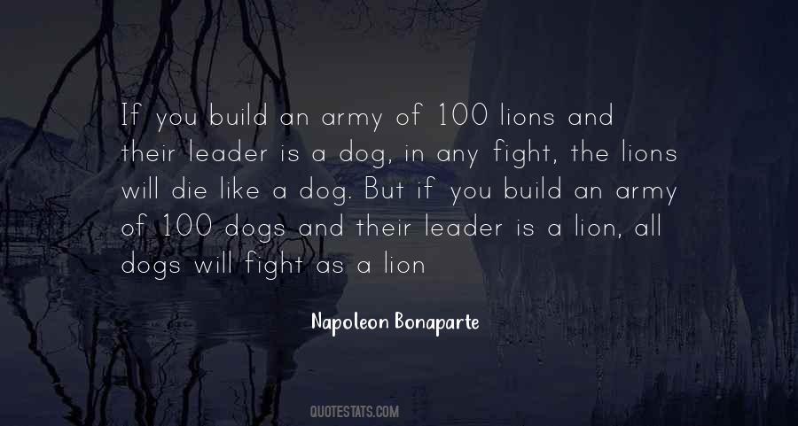 Fight Like A Lion Quotes #64086