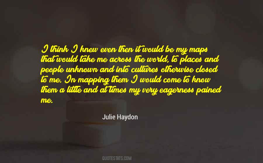 Quotes About Haydon #225596