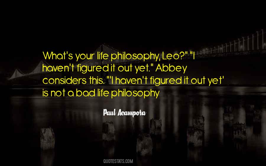 Bad Leo Quotes #446404