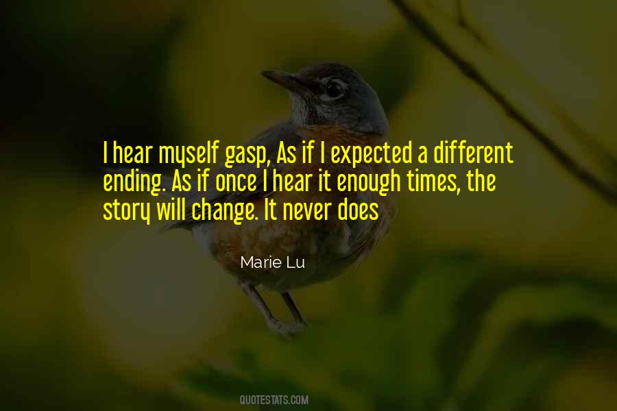Once I Change Quotes #873080