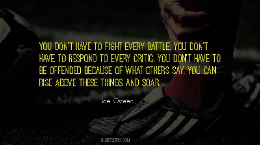 Fight My Battle Quotes #245820