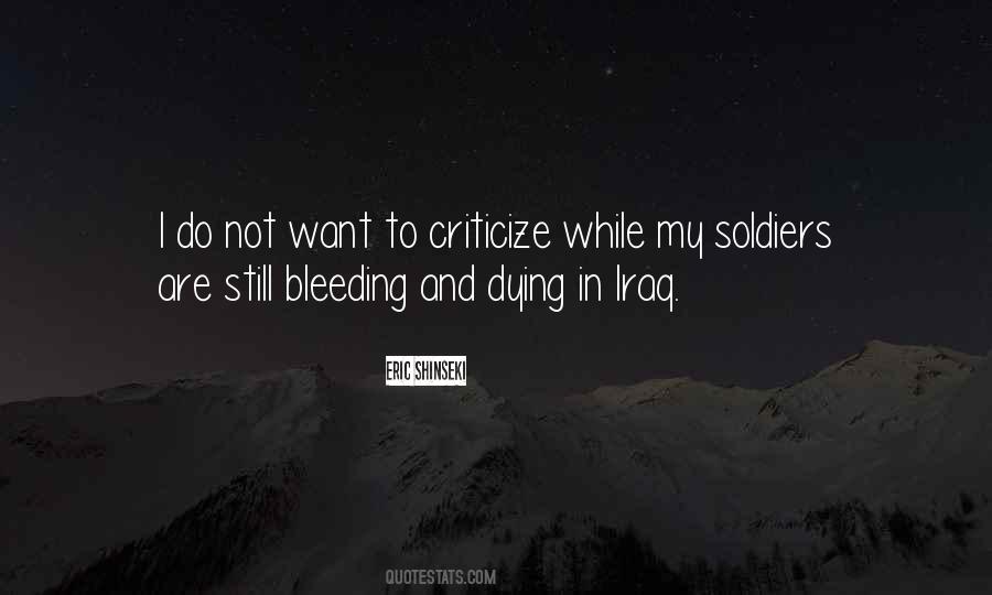 Soldier Dying Quotes #341984