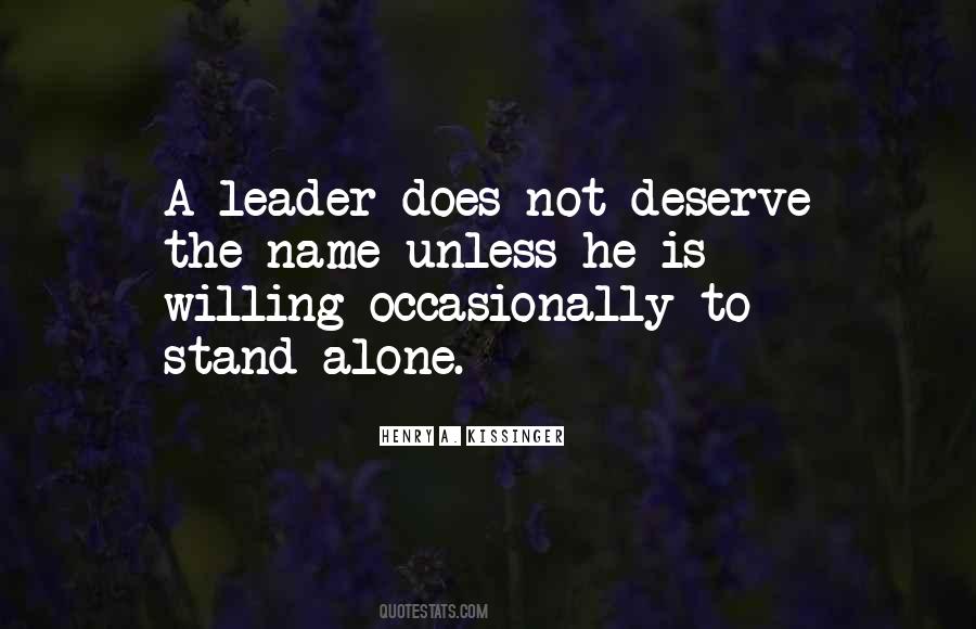 You Deserve To Be Alone Quotes #942205