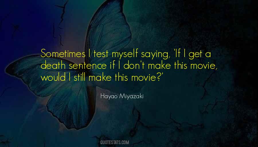 Quotes About Hayao #1263084