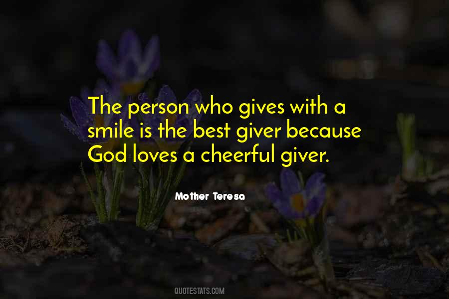 God Gives The Best Quotes #1641064
