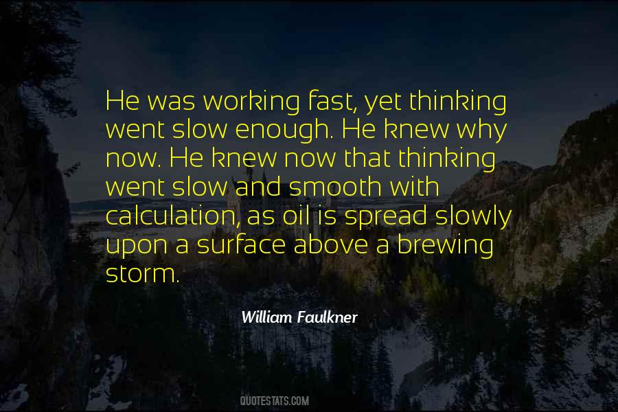 Fast And Slow Quotes #1851692