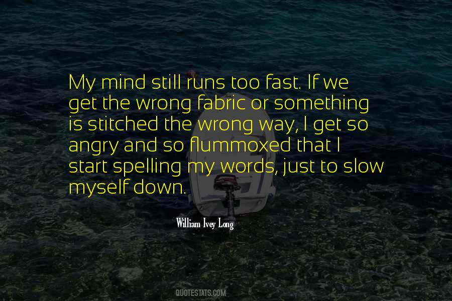 Fast And Slow Quotes #551186