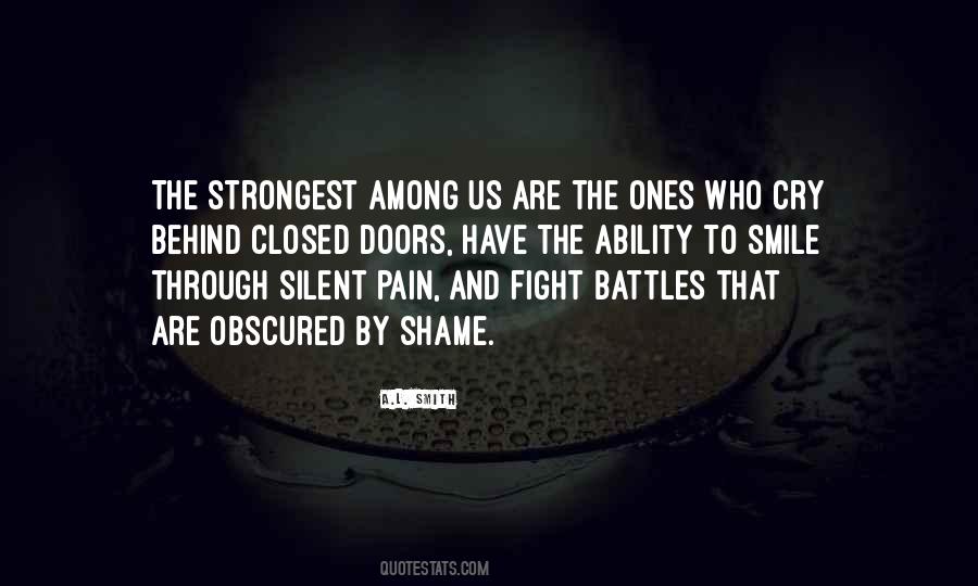 Fight The Pain Quotes #1828226