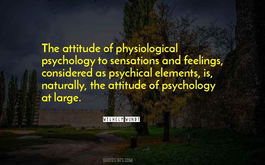 Feelings Psychology Quotes #837969