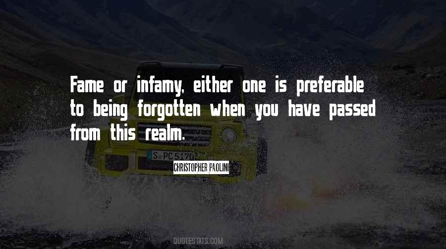 Forgotten One Quotes #167584