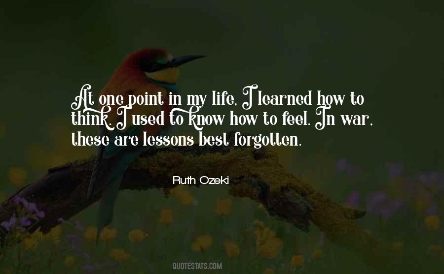 Forgotten One Quotes #310662