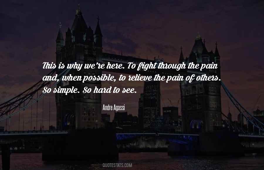 Fight Through The Pain Quotes #1619005