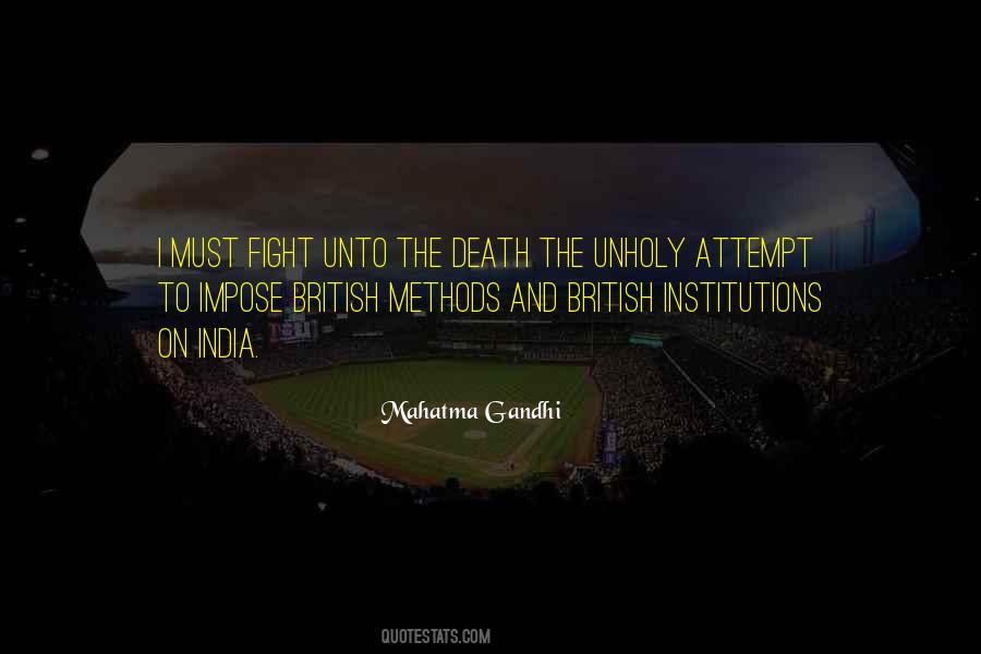 Fight Till Death Quotes #163497