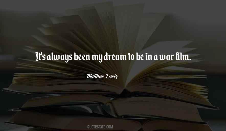 Dream War Quotes #894046