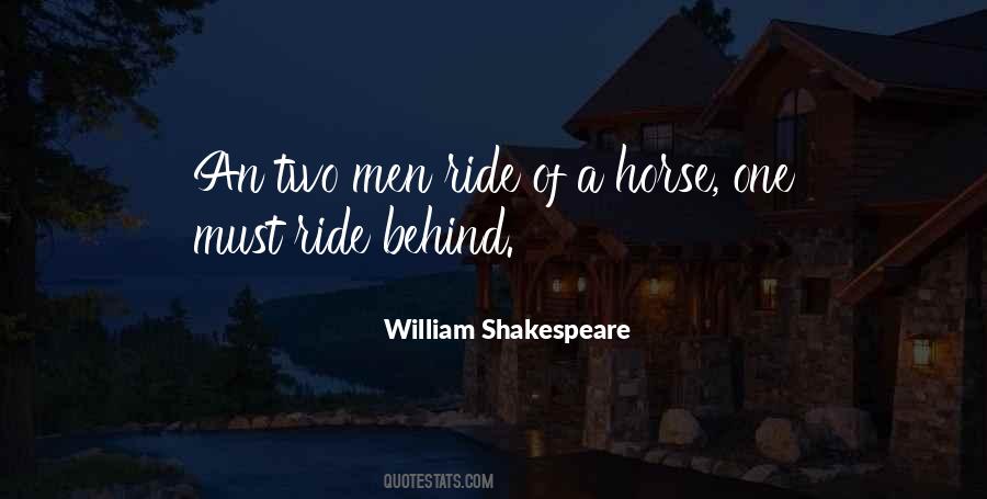 Two Horse Quotes #127518