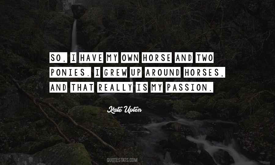 Two Horse Quotes #206470