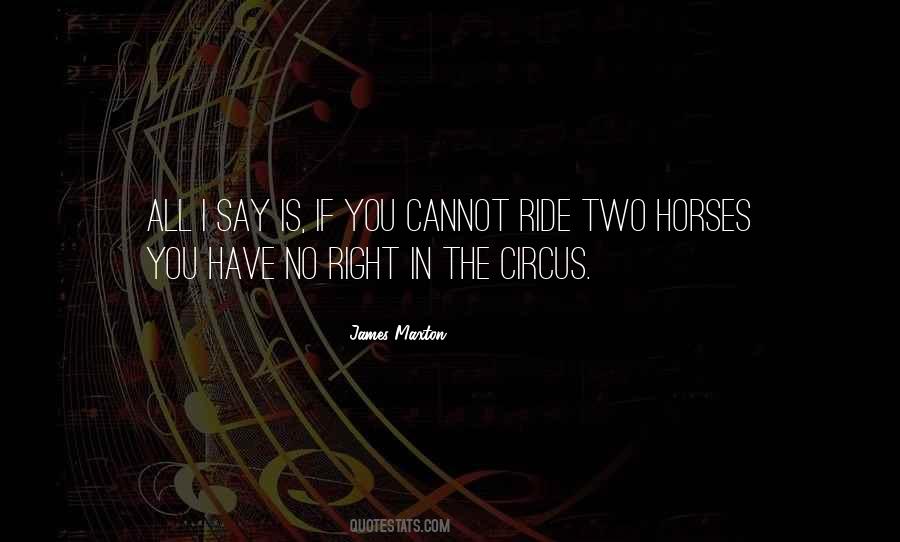 Two Horse Quotes #536258