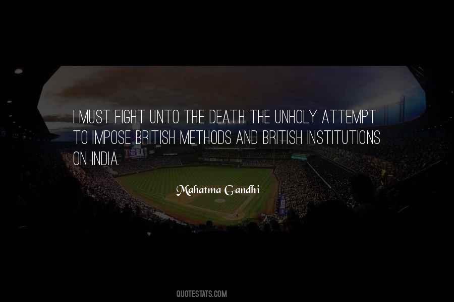 Fight To The Death Quotes #163497